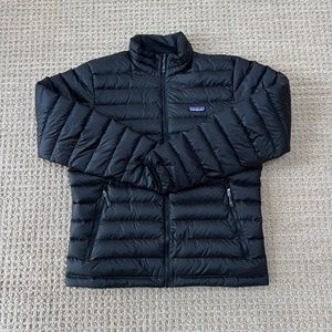 Patagonia Down Jacket, Men's Black Medium